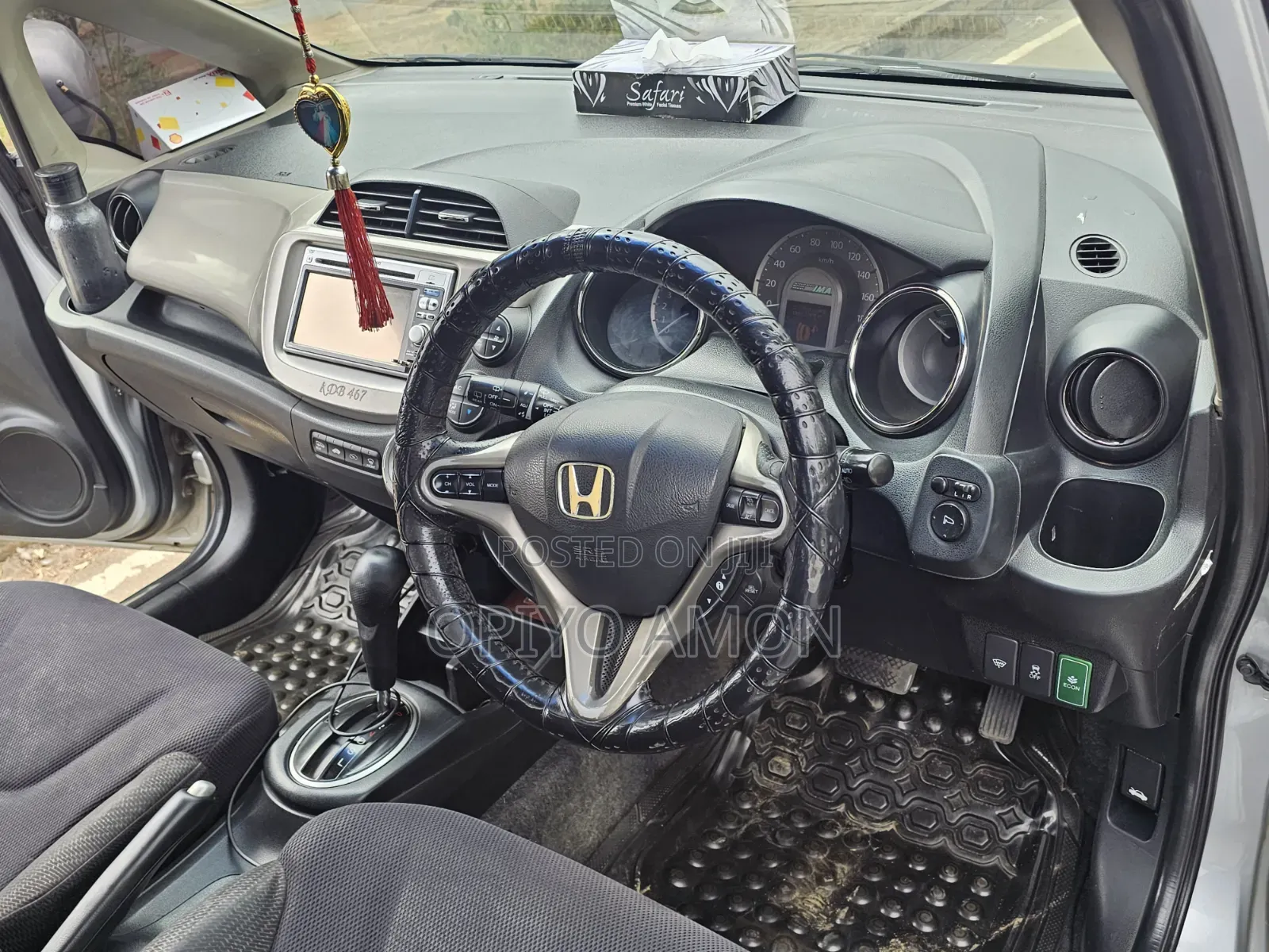 Honda Fit 2012 Silver