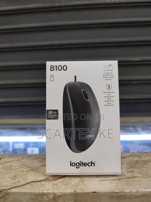 Logitech B100 Wired Mouse