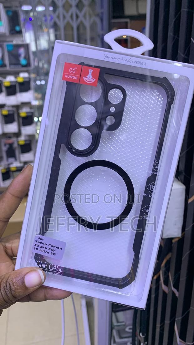 XUNDD Magnetic Clear Case for the Tecno Camon 50 Pro 5G
