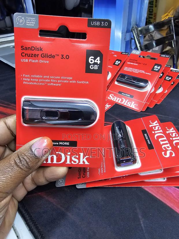 SanDisk Cruzer Glide 3.0 USB Flash Drive- 64GB - main view