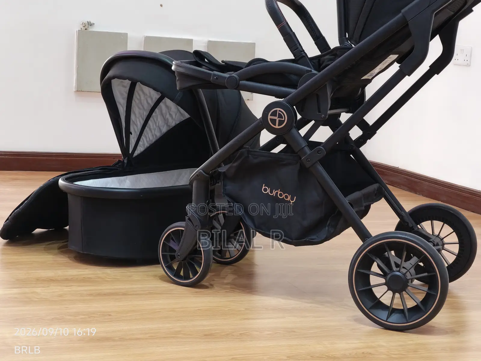 Burbay Luxury 2-in-1 Baby Pram/Stroller – Clean Excellent Condition