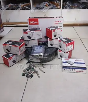 Dahua 8 Channel CCTV Kit With 8 HD Dome Bullet Cameras Home Security