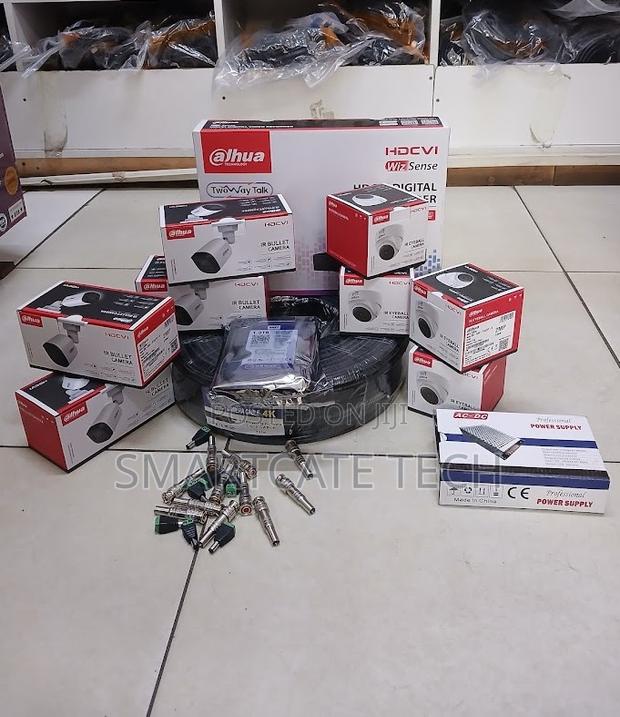 Dahua 8 Channel CCTV Kit With 8 HD Dome Bullet Cameras Home Security