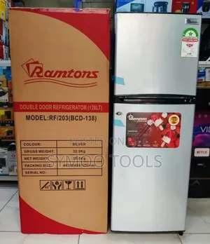 Ramtons Double-Door Refrigerator, Model RF/203 (BCD-138)