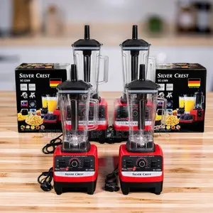 Heavy-Use Silver Crest 2-in-1 Double Cup Blender and Grinder