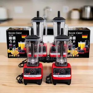Heavy-Use Silver Crest 2-in-1 Double Cup Blender and Grinder