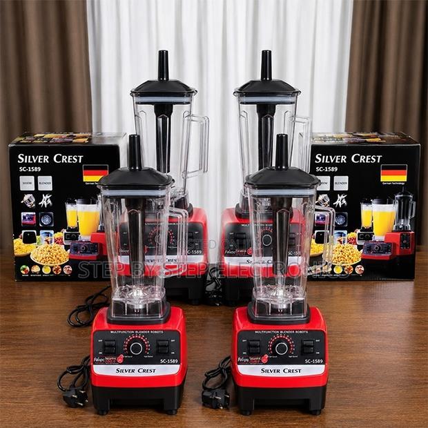 Sturdy Silver Crest 2-in-1 Double Cup Blender and Grinder - thumbnail 2