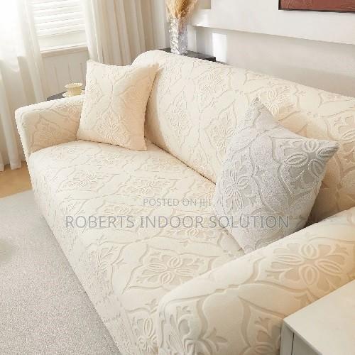 Soft Damask Couch Slipcovers - thumbnail 2