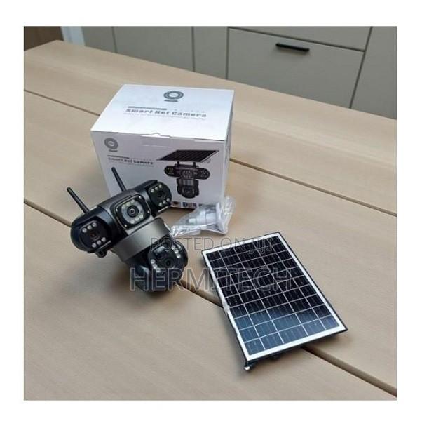 Triple Lens Outdoor 4G Solar Powered CCTV for Remote Locations