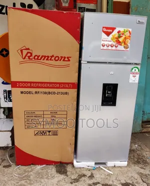 Ramtons 2-Door Refrigerator (Model: RF/130)