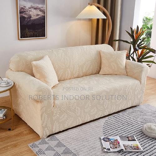 Classic Damask Design Sofa Covers - main view