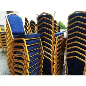 Blue Banquet Chair