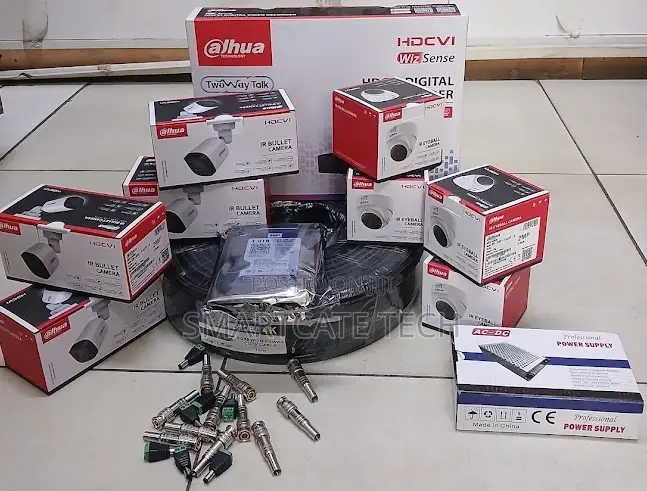 Dahua 8CH CCTV Security Kit 8 Dome Bullet Cameras Complete Protection