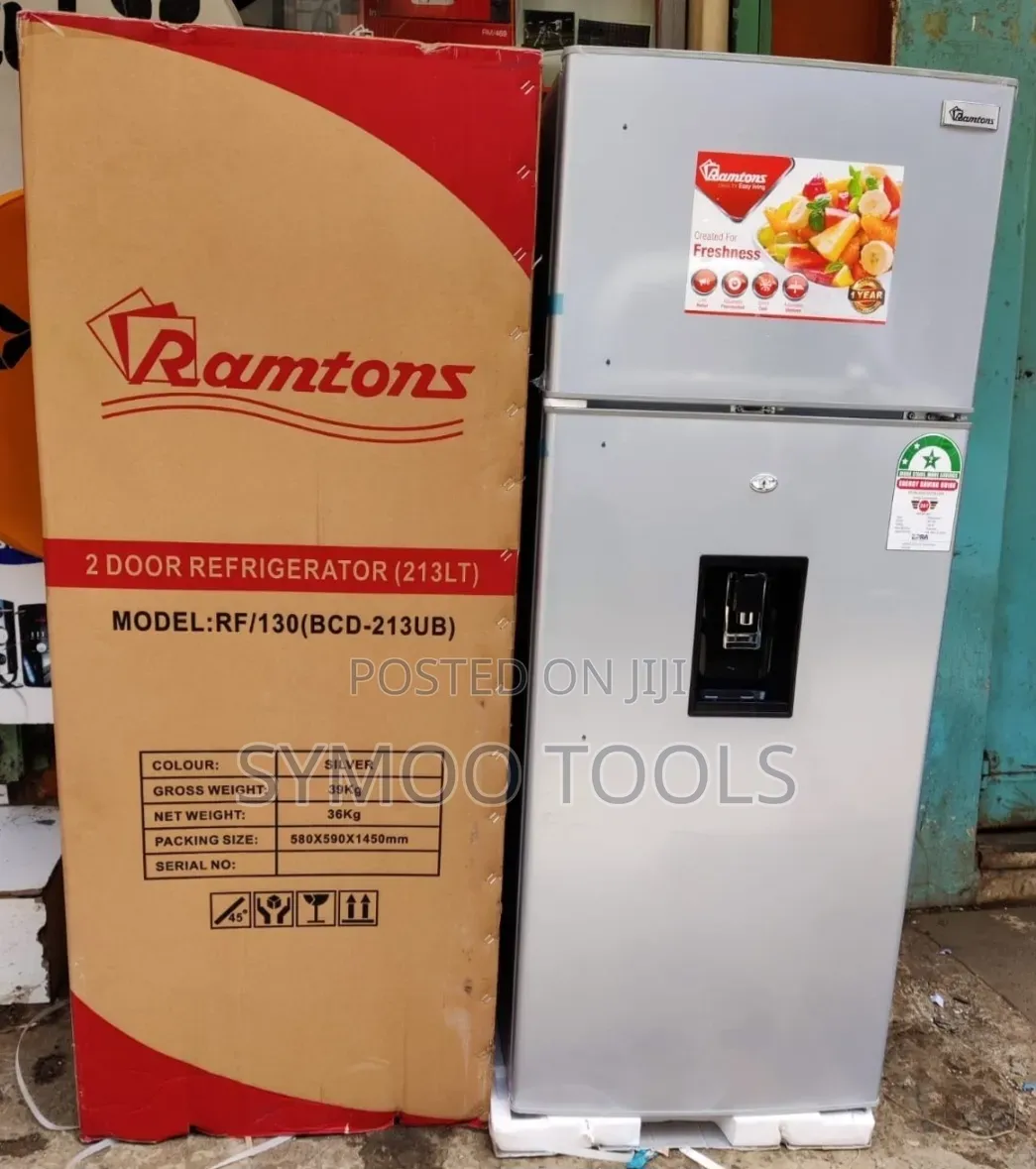 Ramtons 2-Door Refrigerator (Model: RF/130)