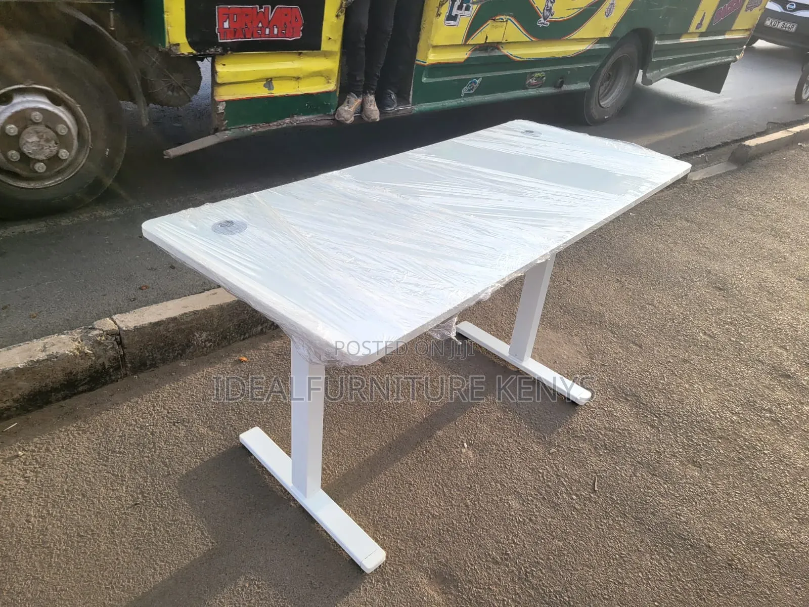 Modern White Office Desk