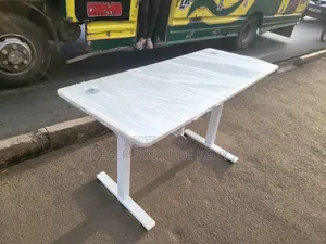 Modern White Office Desk