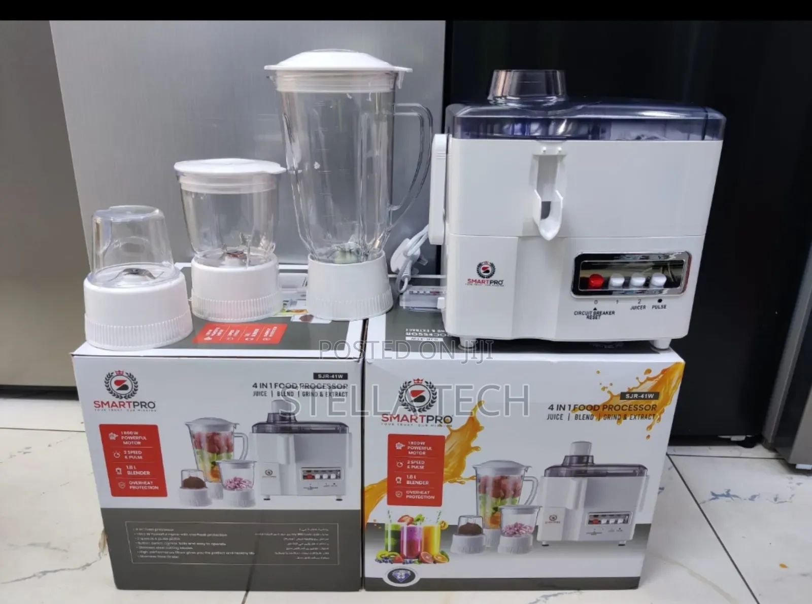 Smartpro Juicer 4IN1 Food Processor