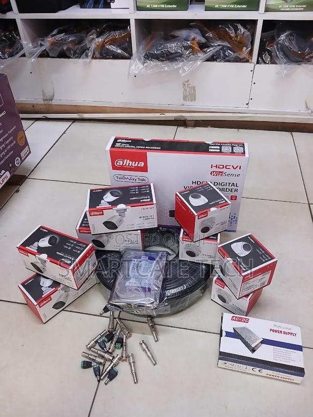 Dahua Complete 8 Channel CCTV System With Eight Cameras