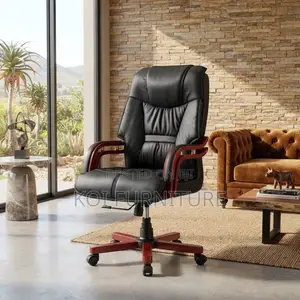 Office Chairs; Executive Premium Leather High Backrest Ceo Seat