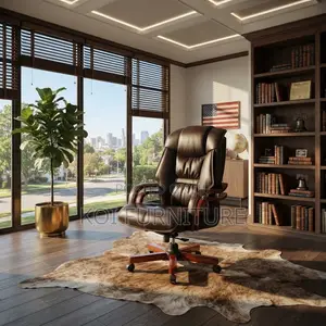 Office Chairs; Executive Premium Leather High Backrest Ceo Seat