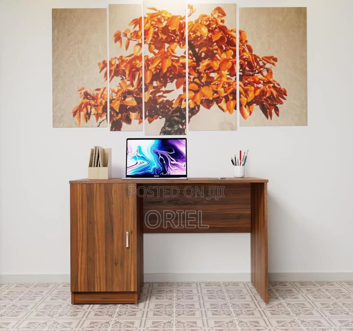 Office Desk : Home Office Study Desk -120cm X 60cm