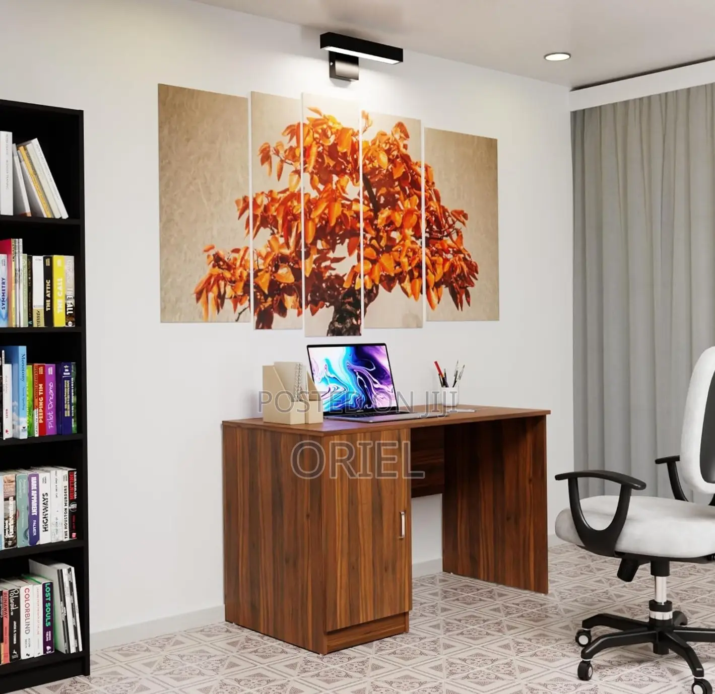 Office Desk : Home Office Study Desk -120cm X 60cm