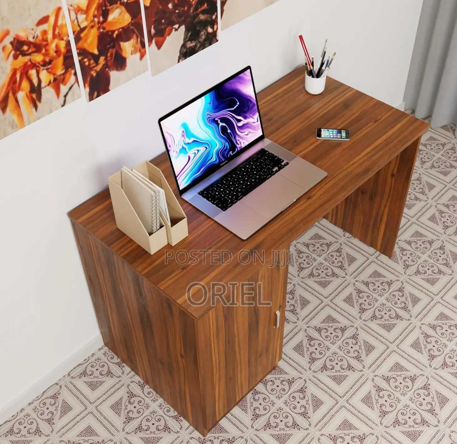 Office Desk : Home Office Study Desk -120cm X 60cm
