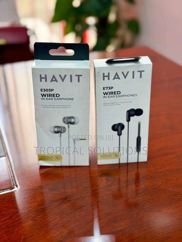 Havit E303P Wired Earphones Available - main view