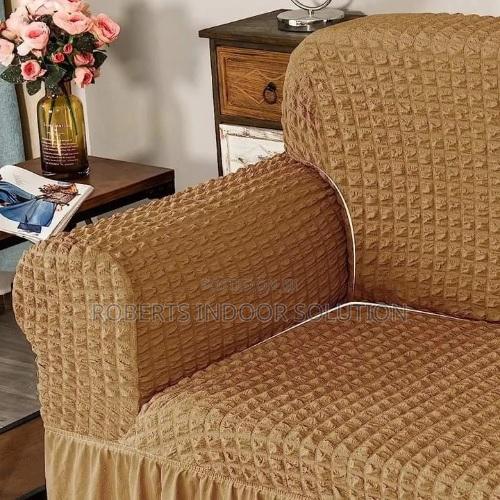 Full-Coverage Stretch Fabric Sofa Cover - main view