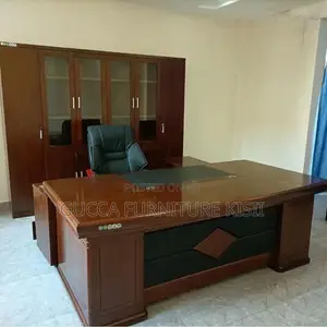 Office Table; L-Shaped 1.8 Meters Office Table