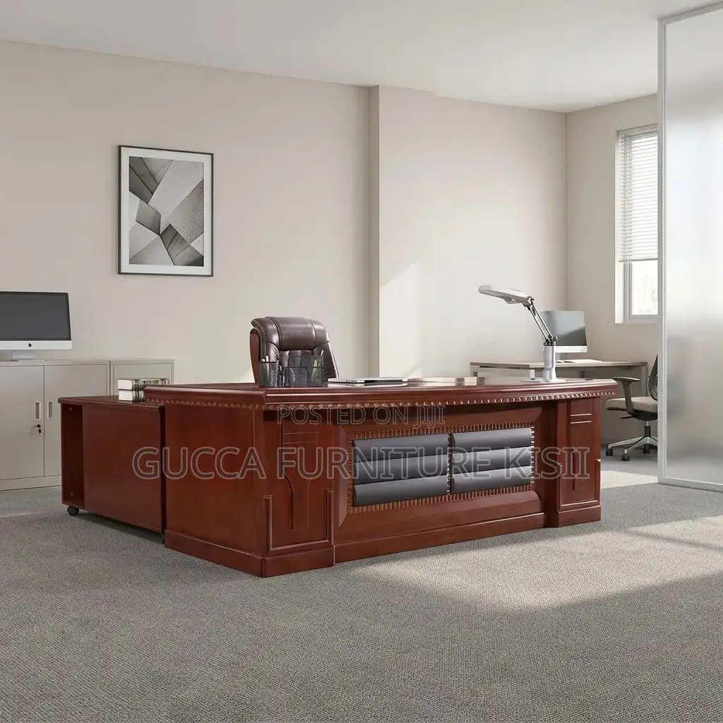 Office Table; L-Shaped 1.8 Meters Office Table