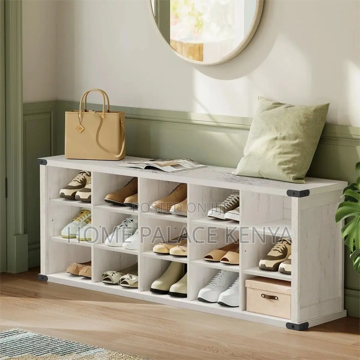 Shoe Organizer; Modern Kids Shoe Organizer for Neat Bedrooms