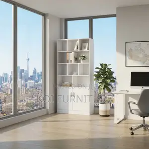 Home Office Modern Files and Books Storage Shelf Cabinets