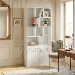 Home Office Modern Files and Books Storage Shelf Cabinets