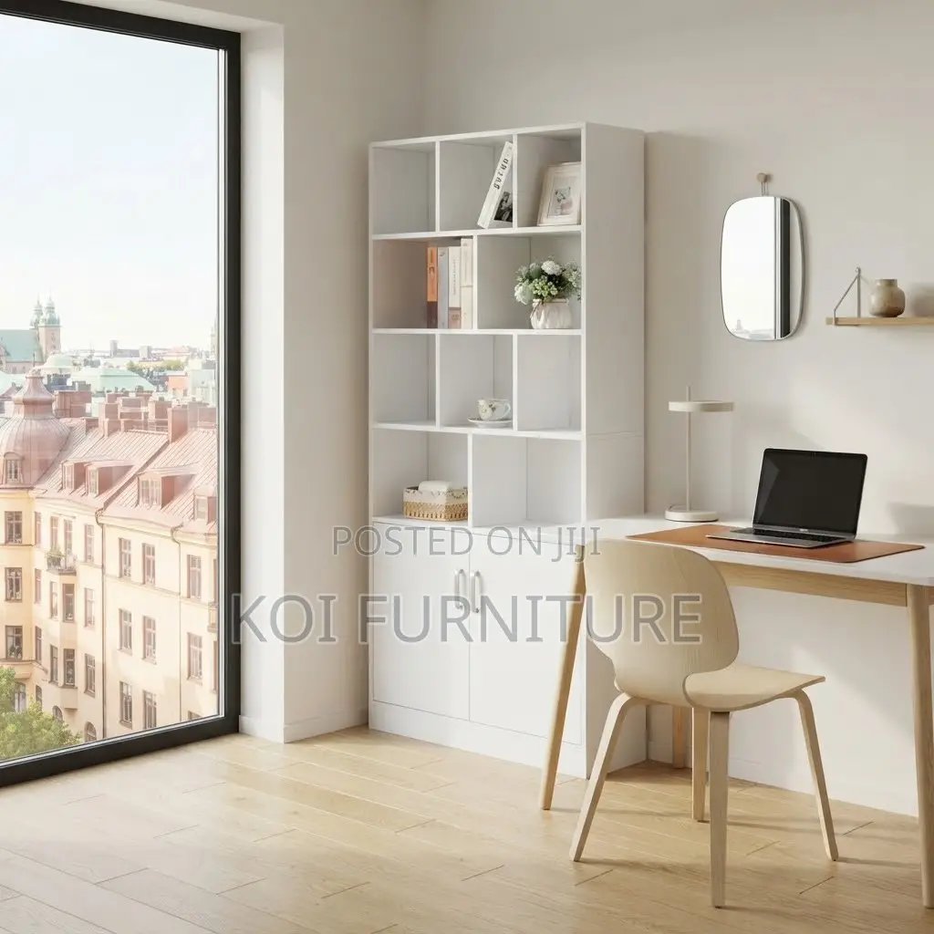 Home Office Modern Files and Books Storage Shelf Cabinets