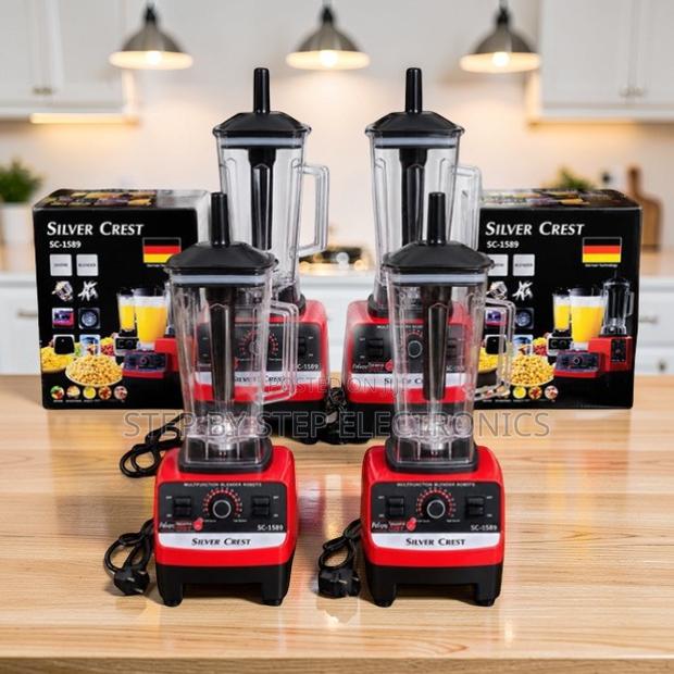 Rugged Silver Crest 2-in-1 Double Cup Blender and Grinder - thumbnail 2