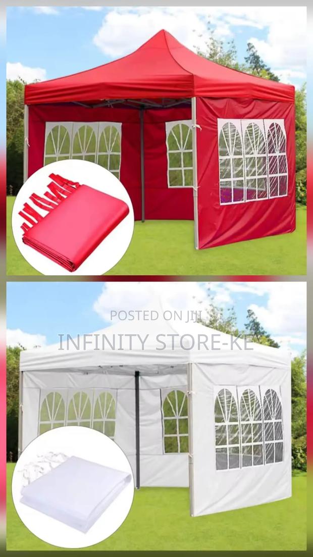 Gazebo Tent 3*3 Metres With Side Walls and Window - main view