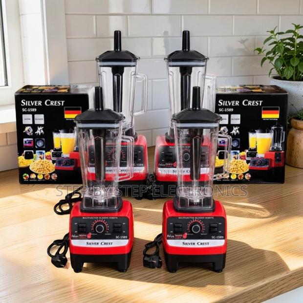 Balanced Silver Crest 2-in-1 Double Cup Blender and Grinder - thumbnail 2