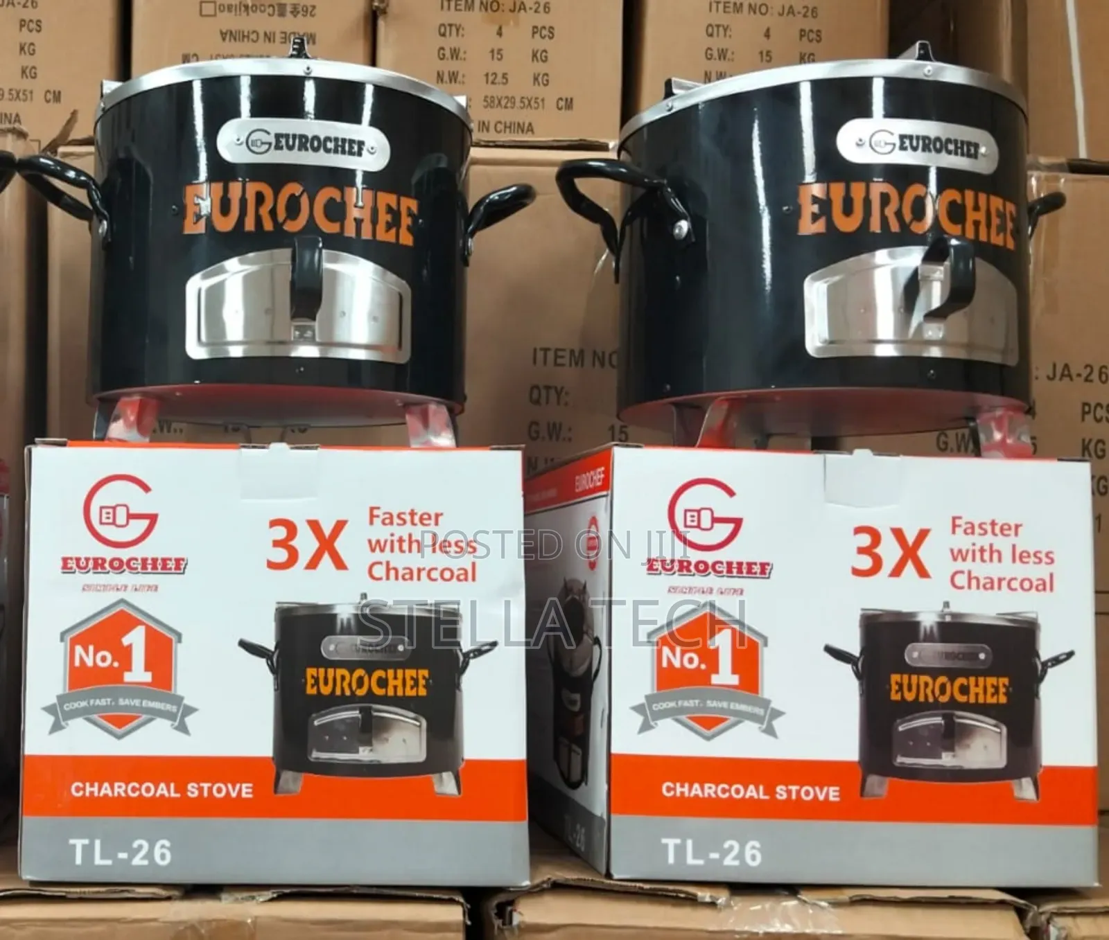 Eurochef Jikokoa Charcoal Stove