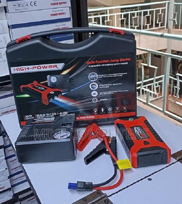 Compact Jump Starter Kit for Cars Light Vehicles Suvs