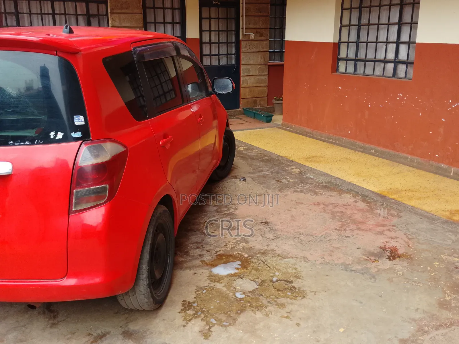 Toyota Ractis 2006 Red