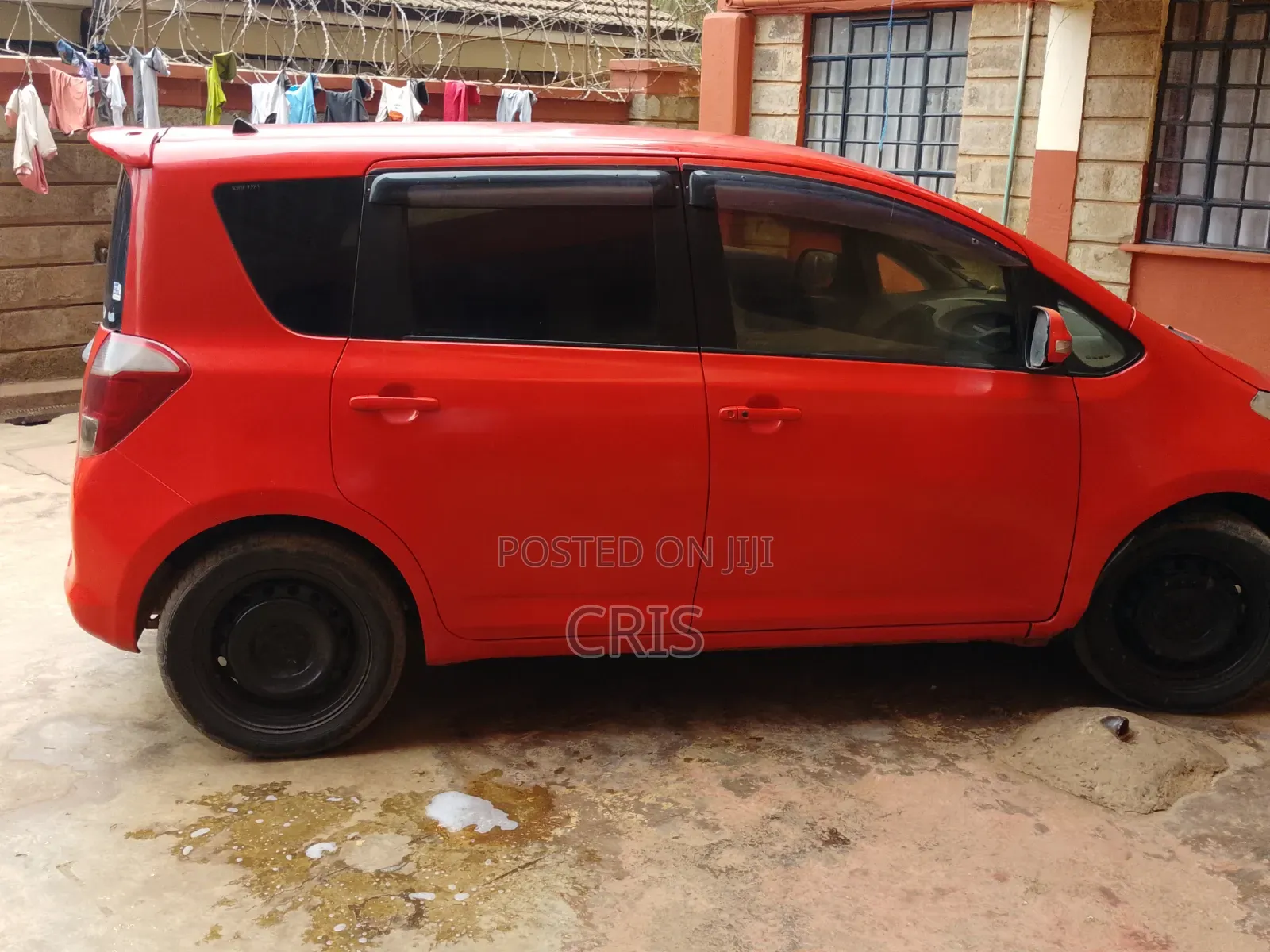 Toyota Ractis 2006 Red