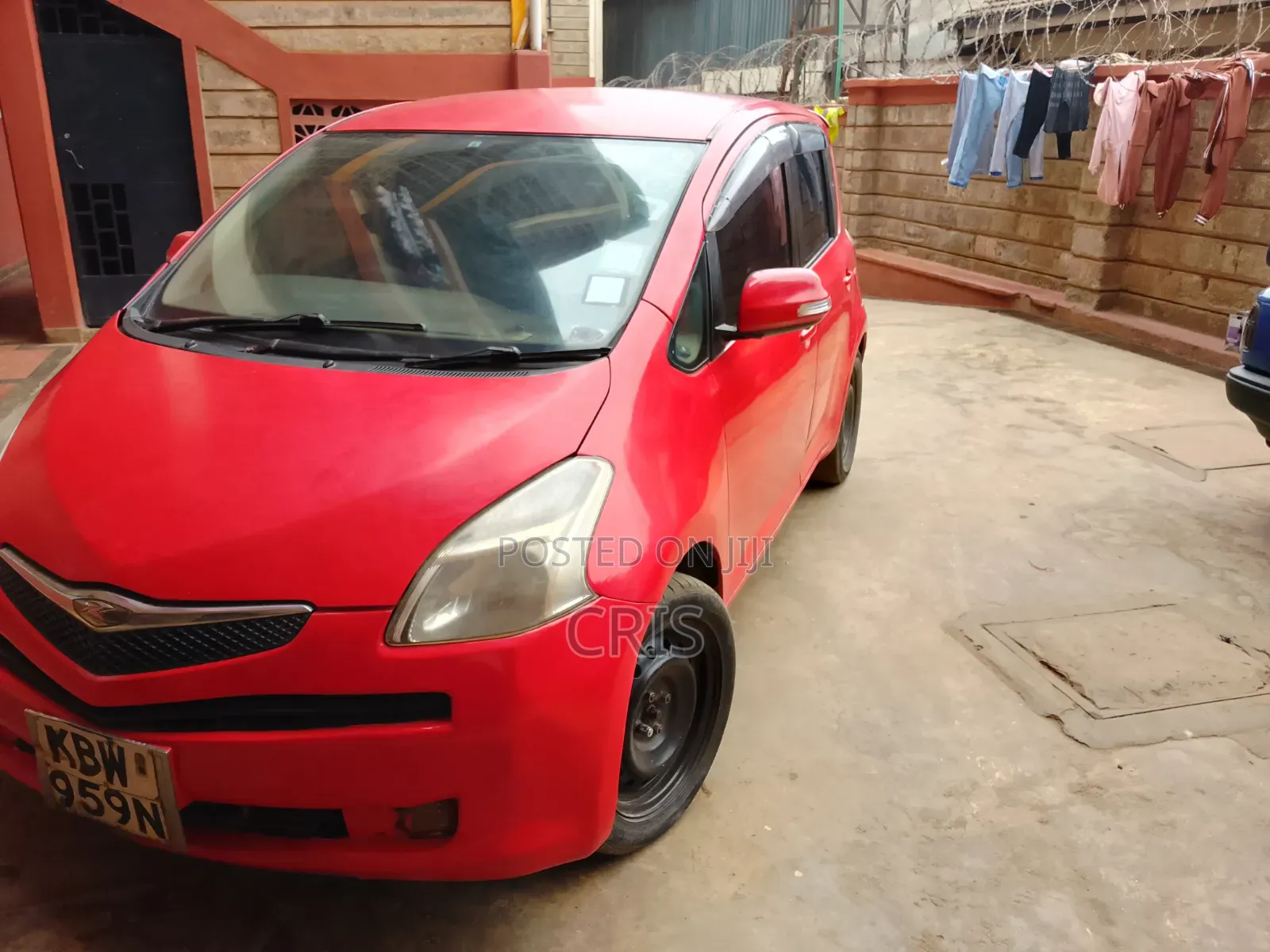 Toyota Ractis 2006 Red