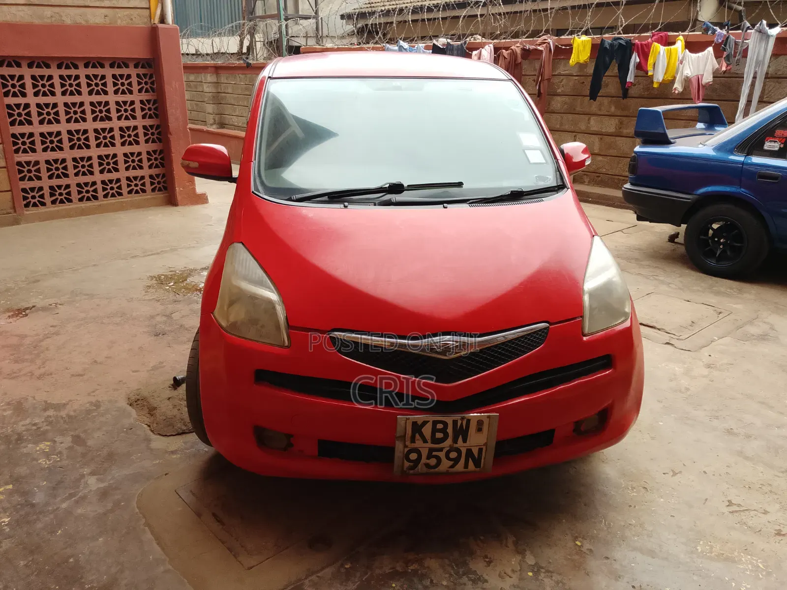 Toyota Ractis 2006 Red