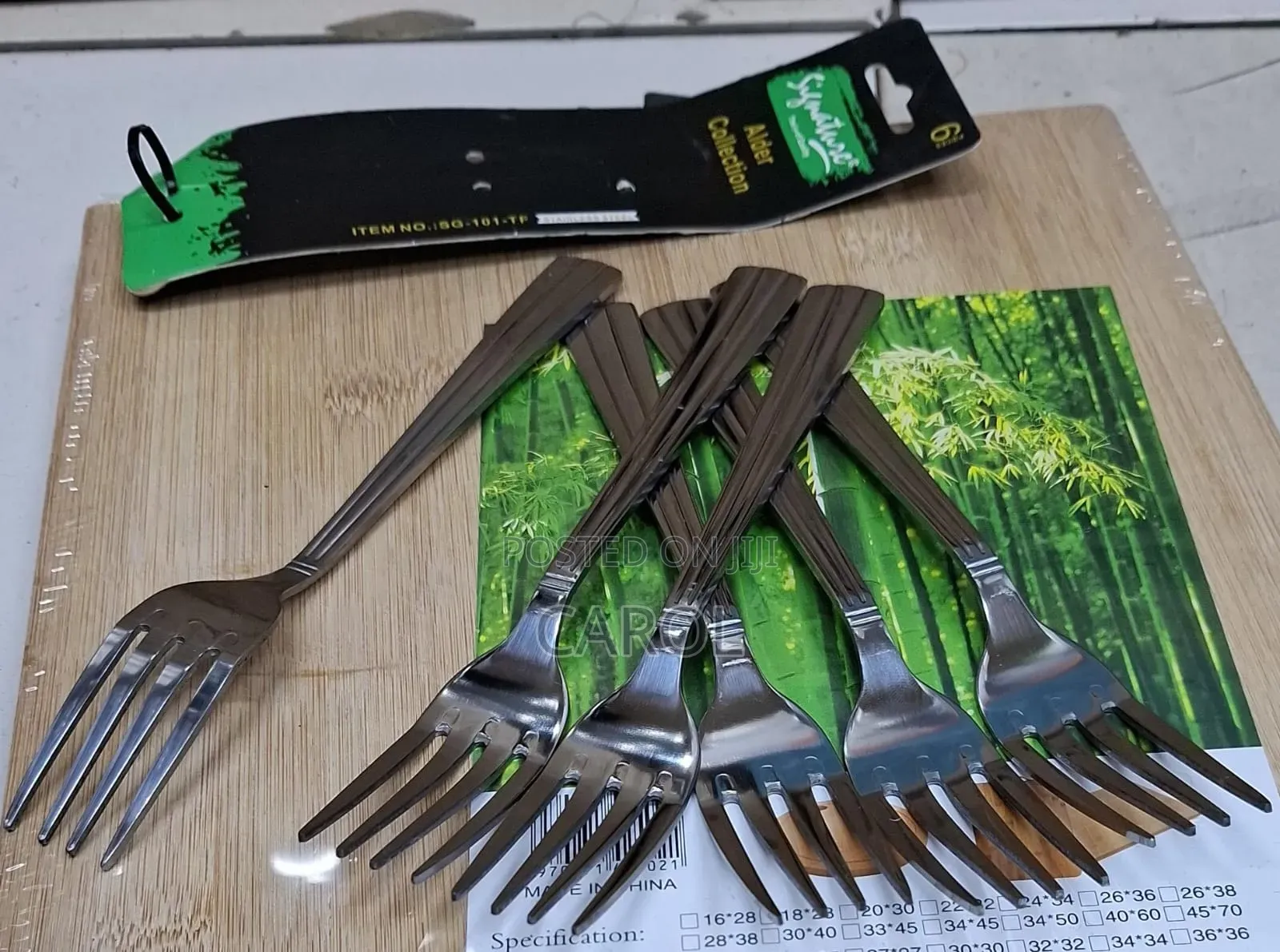Signature Stainless Fork 6pc Set