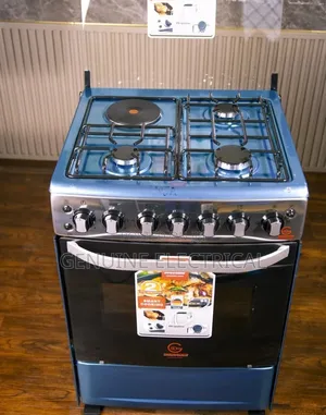 60 by 65 Euroken Gas Cooker 3+1 With Rapid Hot Plate