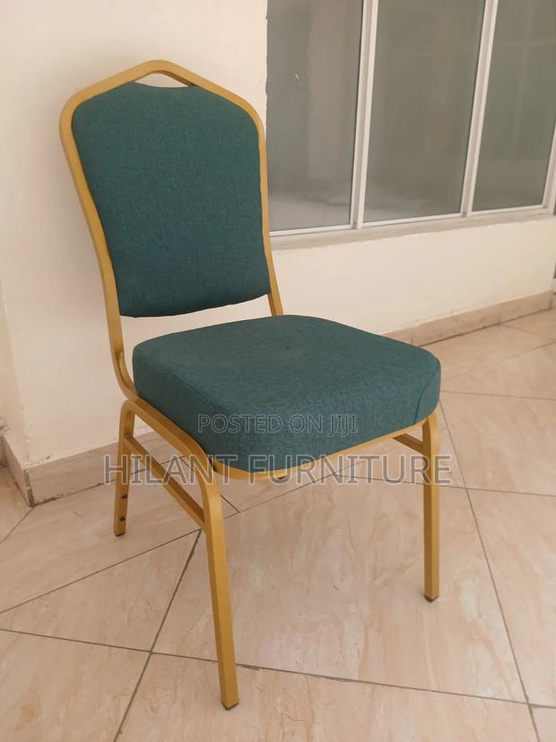 Premium Green Gold Banquet Chair - thumbnail 2