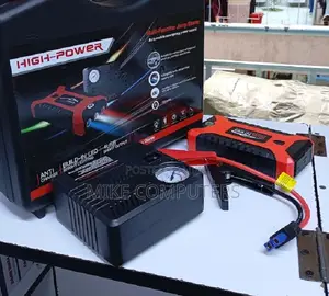 Smart Jump Starter for Light Vehicles With Air Compressor