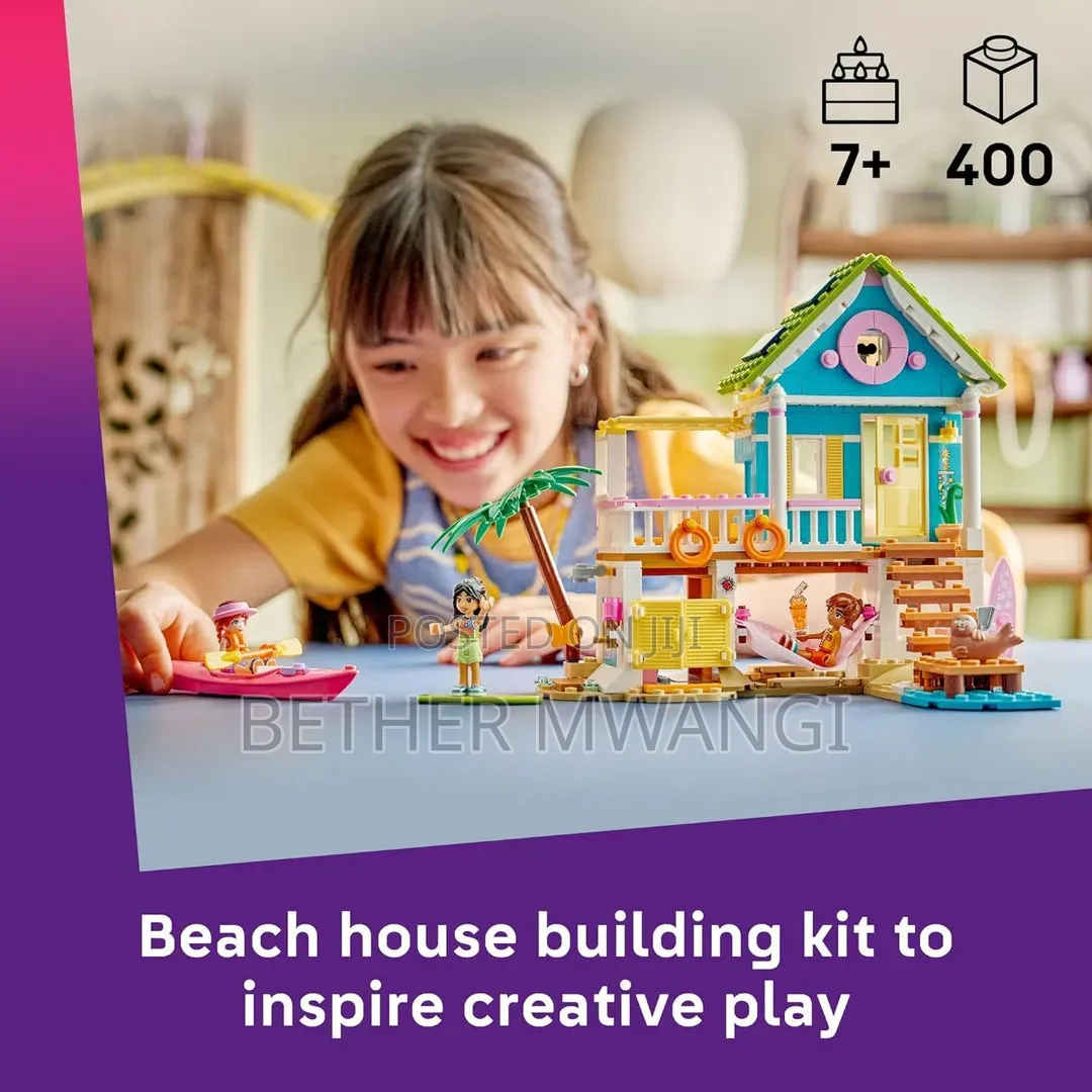 Lego Friends Beach House With Seals in Kenya