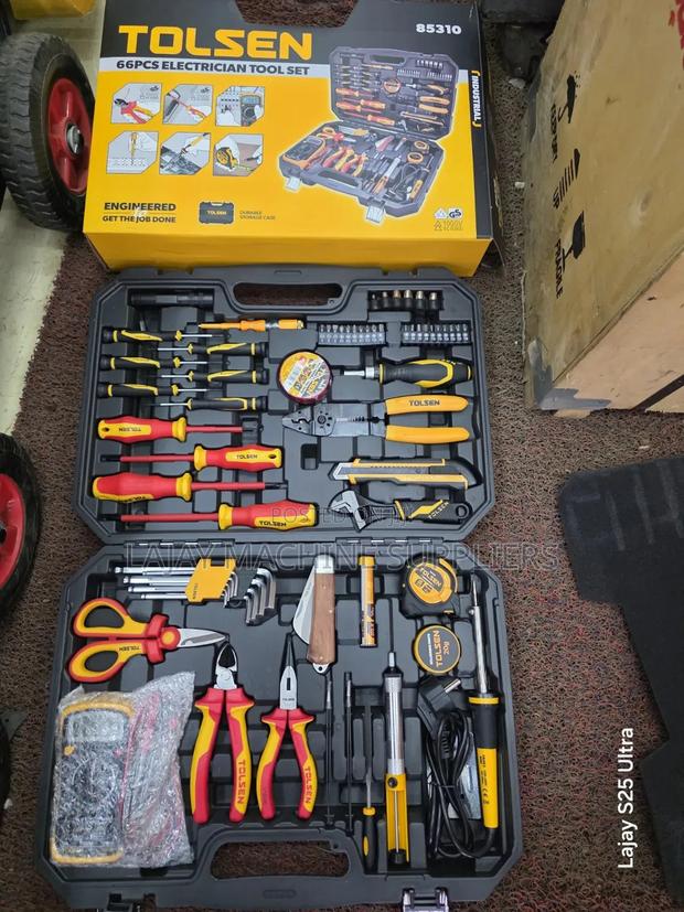 Tolsen 66-Piece Electrician Tool Set